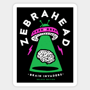 Zebrahead Brain Invaders Deluxe Edition Sticker